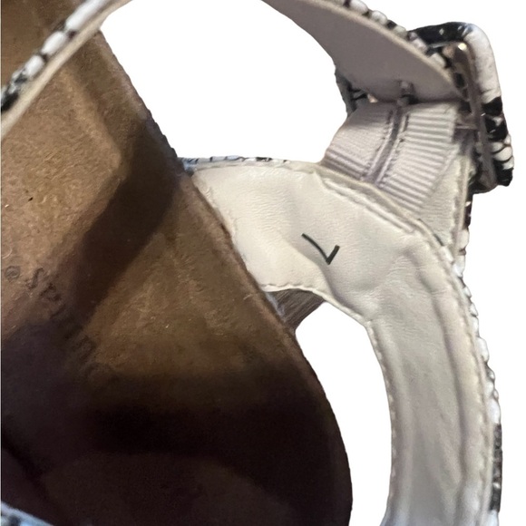 Pierre Dumas platform snakeskin espadrilles sandal - Picture 7 of 8